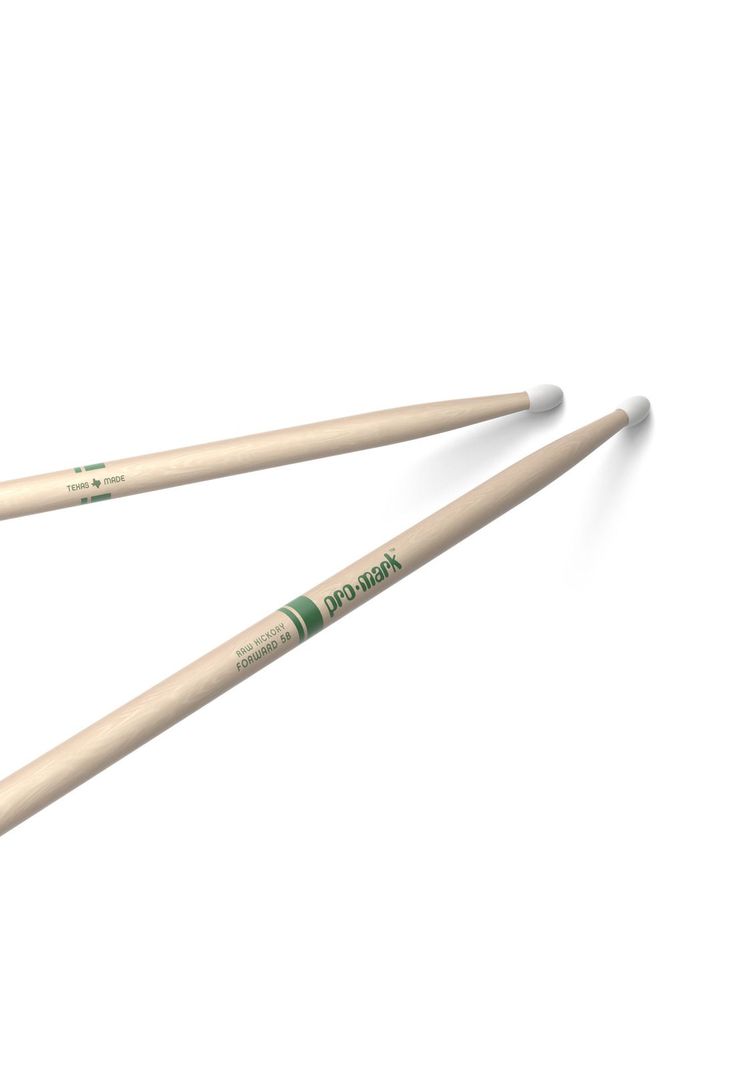 Baquetas 5B Raw Nylon Hickory Forward ProMark-1