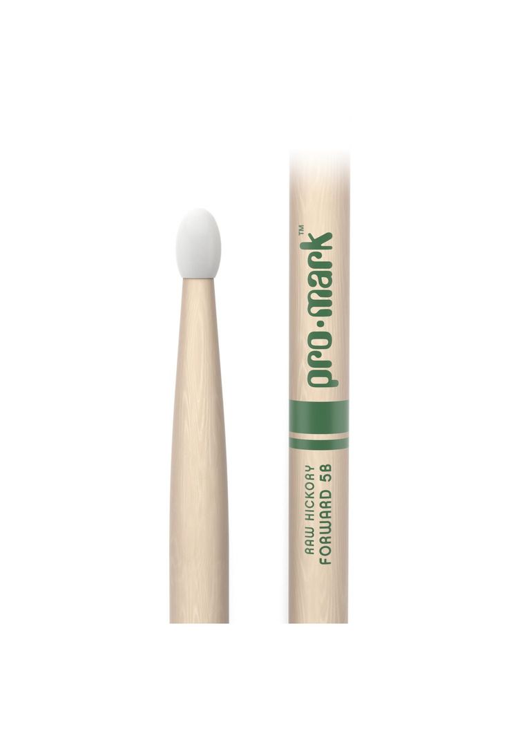 Baquetas 5B Raw Nylon Hickory Forward ProMark-2