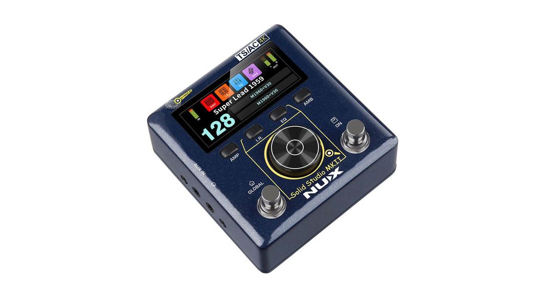 Simulador de amplificador NSS-6 Solid studio MKII NUX Azul
