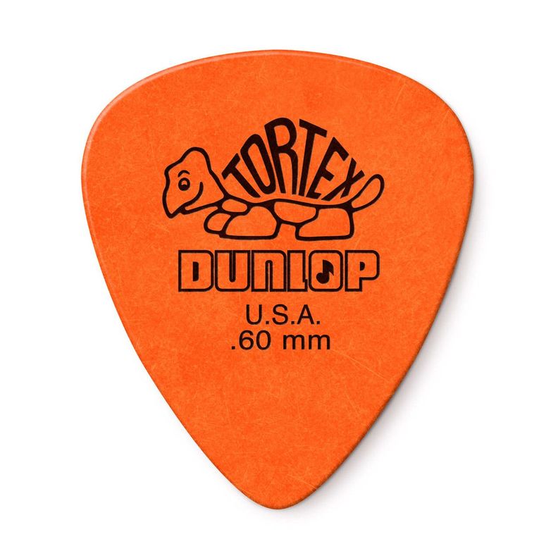 Uñetas Dunlop Tortex Estandar 418R 0.60 Bolsa 72Un-0