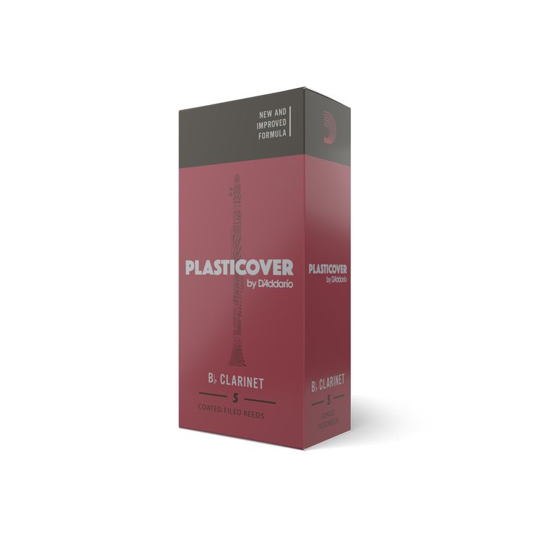 Caña Clarinete Bb 2.5 Plasticover pack 5 RRP05BCL250 Daddario-0