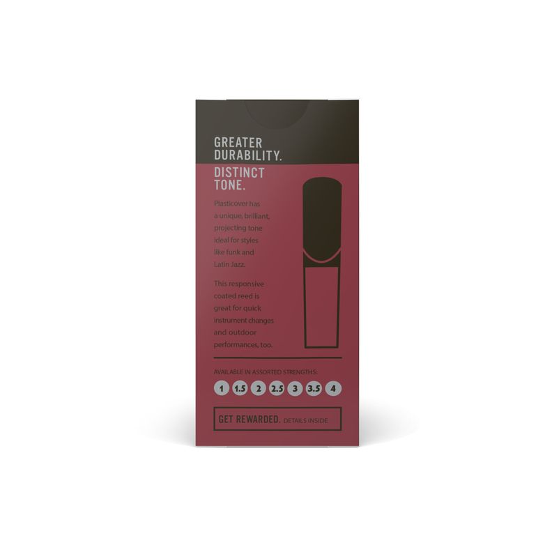 Caña Clarinete Bb 2.5 Plasticover pack 5 RRP05BCL250 Daddario-2