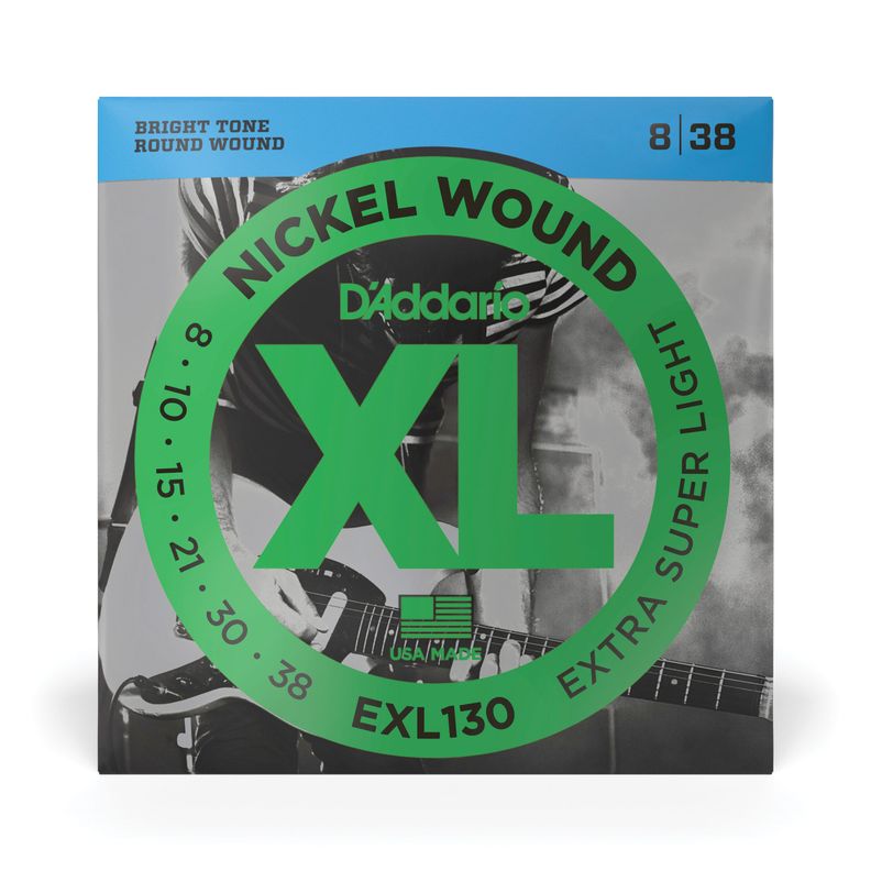 Set de cuerdas Guitarra Eléctrica XL Ex Sup Lite EXL130 Daddario-1