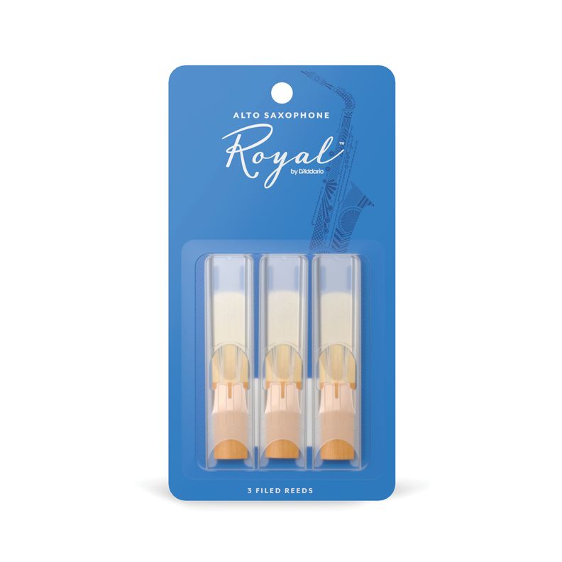 Canas Saxo Alto 3.0 pack 3 Royal RJB0330 Daddario Beige Natural