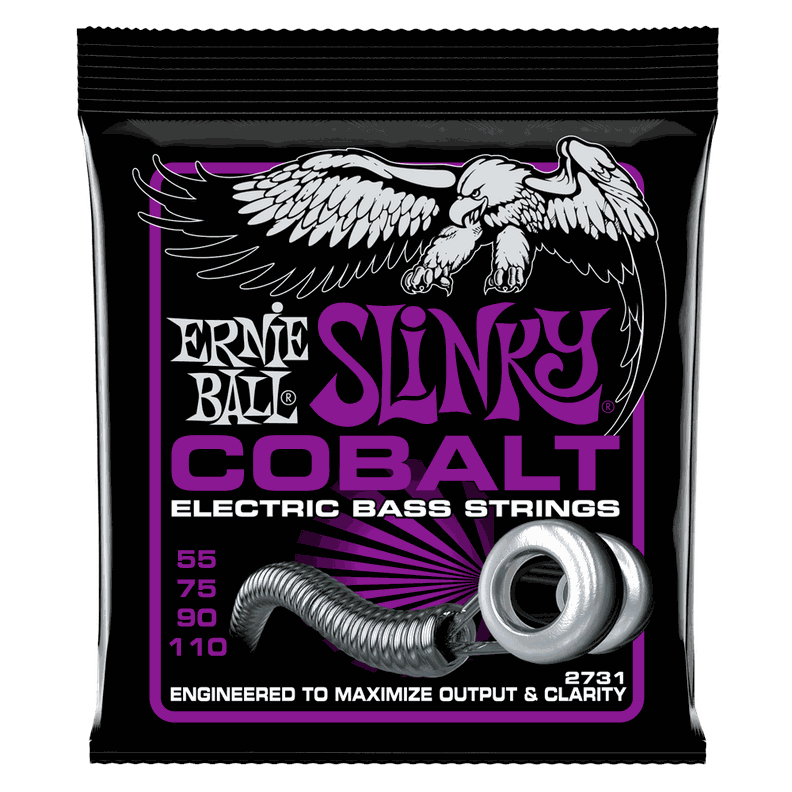 Cuerdas Bajo Eléctrico Slinky Cobalt 55-110 Ernie Ball 2731-0