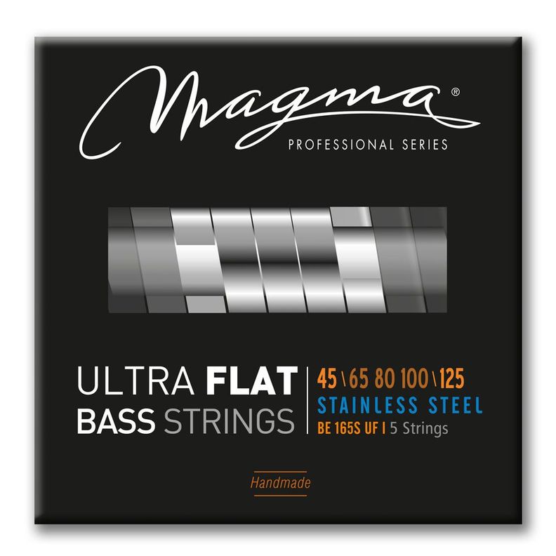 Set de Cuerdas Bajo Eléctrico UltraFlat BE165SUF Magma-0
