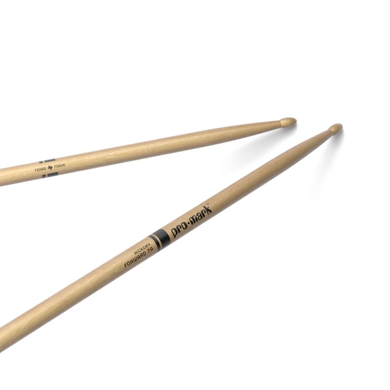 Baquetas 7A Madera Hickory Forward Pro Mark-0