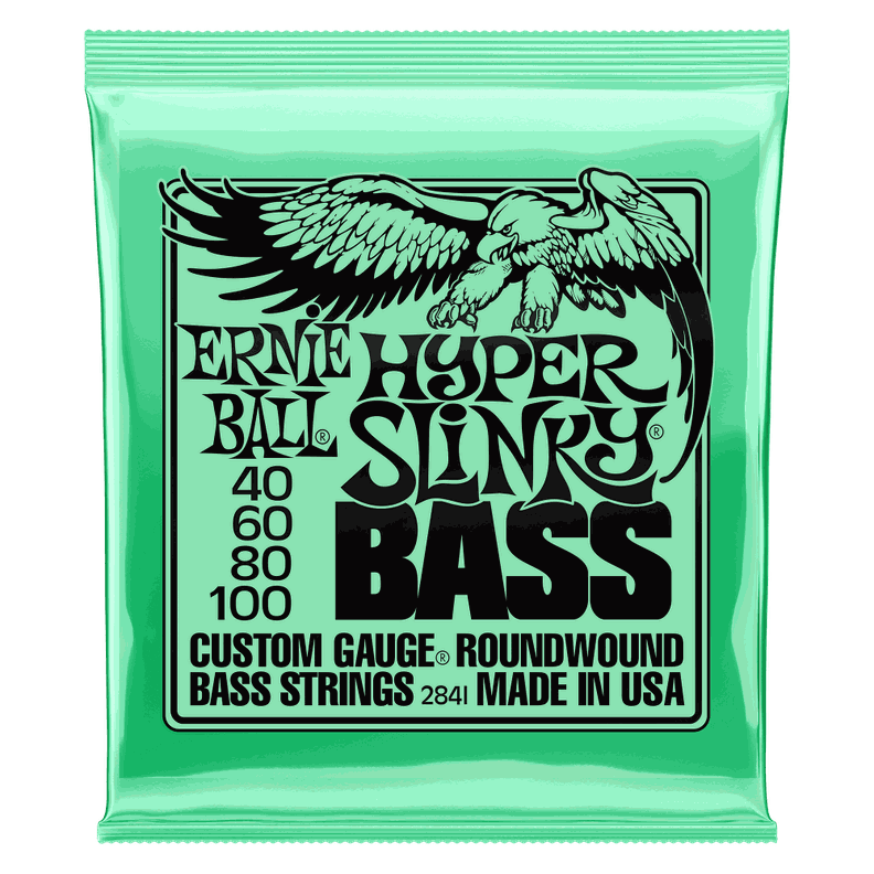 Cuerdas Bajo Eléctrico Hyper Slinky 40-100 Ernie Ball 2841-0