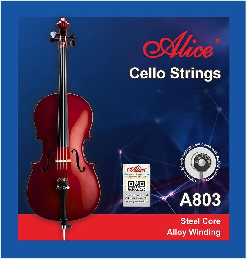Cuerdas Violoncello Alice A803-0