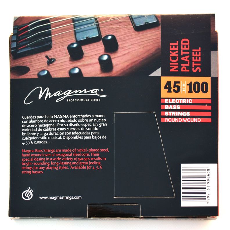 Set de Cuerdas Bajo Eléctrico BE160N Magma-1