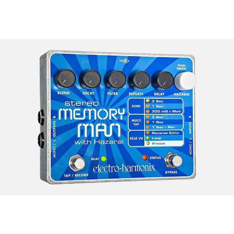 Pedal Stereo Memory Man With Hazarai Electro Harmonix-0