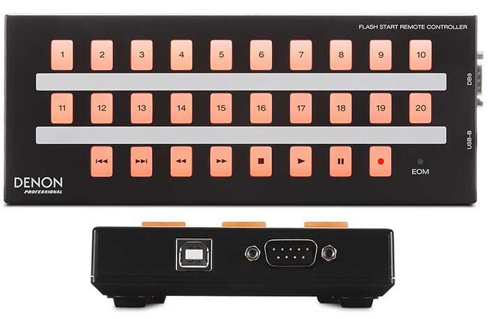 Control Remoto Para Reproductores Flash Start Remote Denon-2
