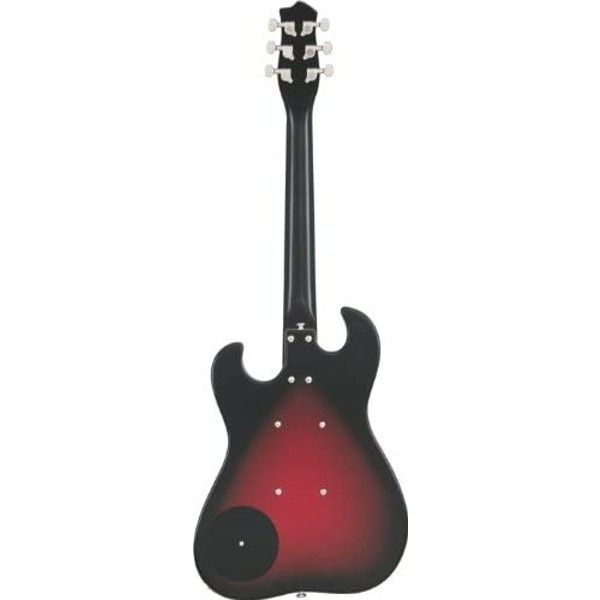 Guitarra Eléctrica Danelectro Red Sparkle Burst 63Dano-1