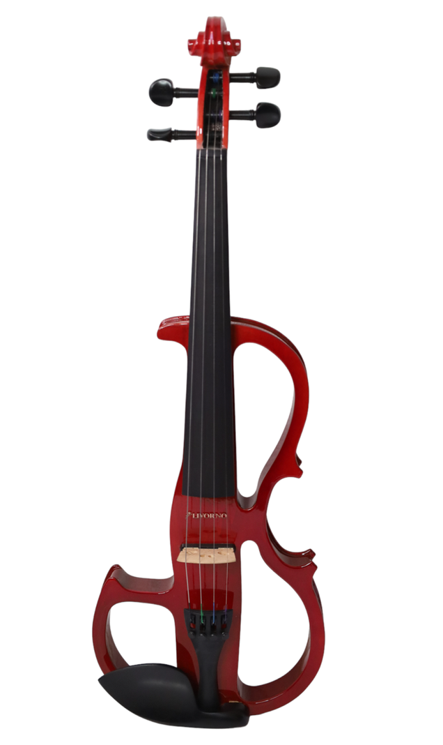 Violín Eléctrico Livorno 4/4 Rojo LIV-E-41RD-0