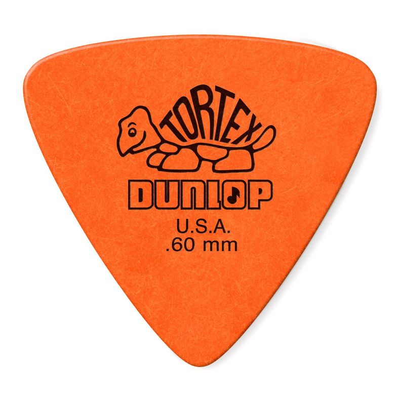 Uñeta Dunlop Tortex 431 Triangle 0.60 pack 6un-0