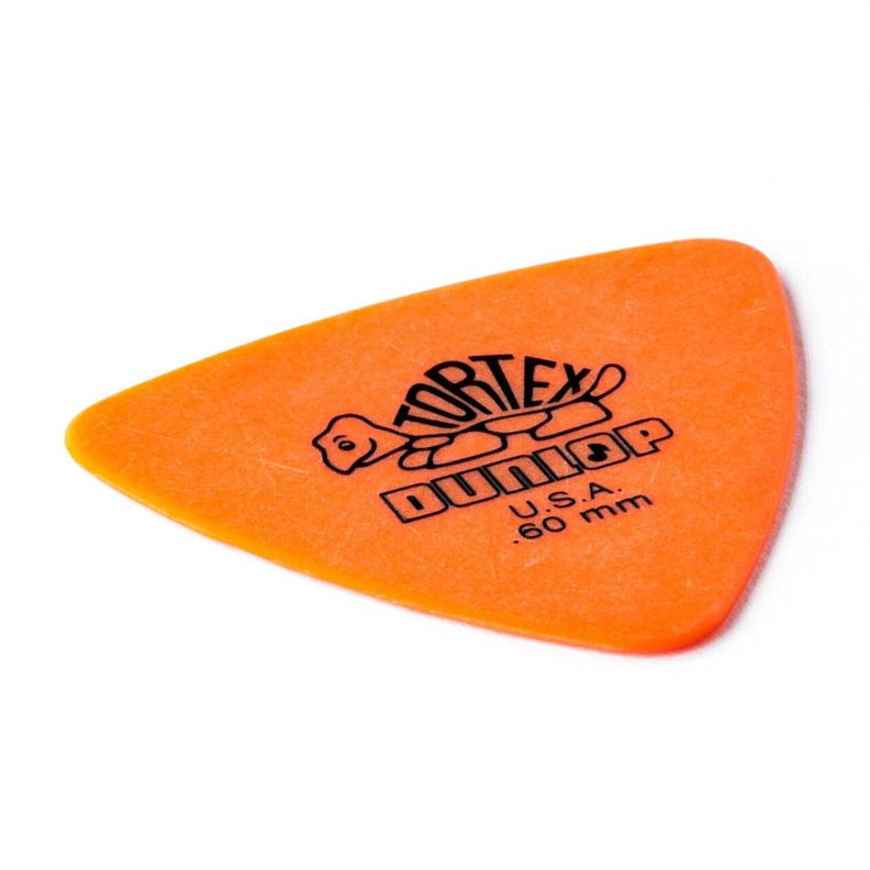 Uñeta Dunlop Tortex 431 Triangle 0.60 pack 6un-1