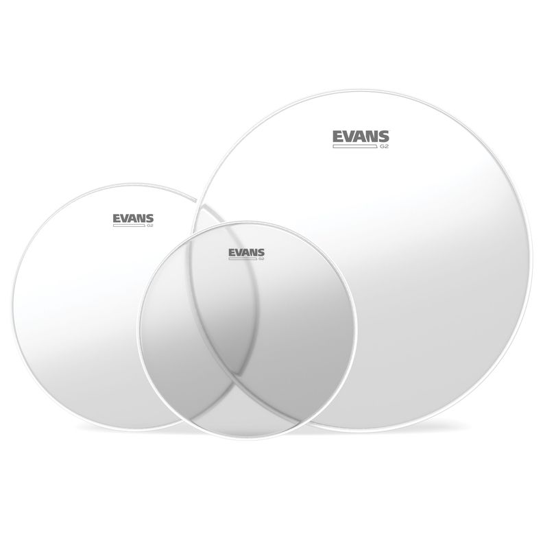 Tompack G2 Clr 10,12,16 -rck Evans Transparente