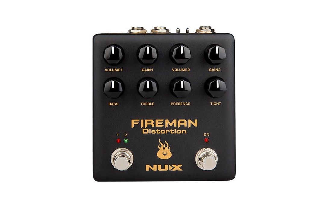 Pedal de Efecto NUX Distorsión Fireman NDS-5 -0