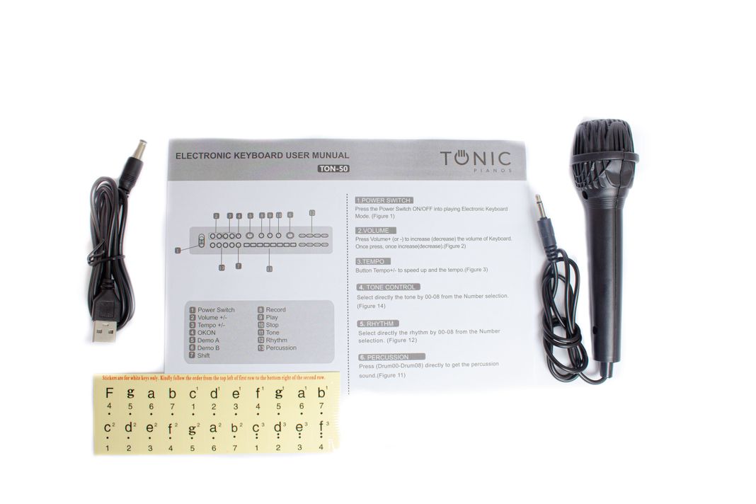 Teclado Tonic de 37 Teclas TON-50-4