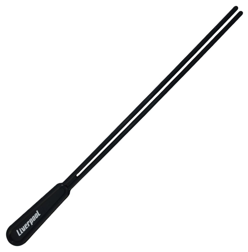 Baqueta tamborin plastica doble punta 11298 Liverpool Negro