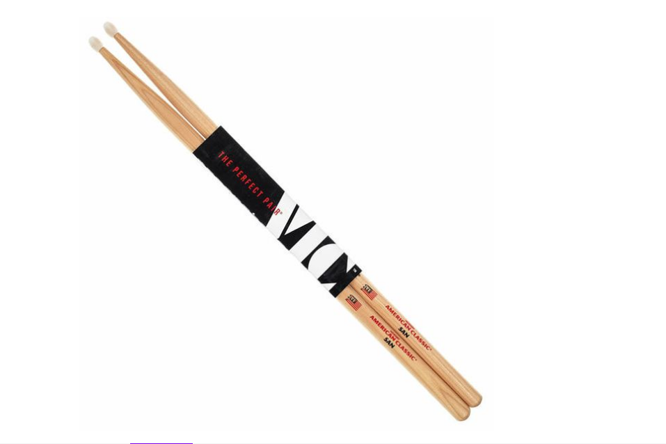 Baquetas Vic Firth 5A American Classic Punta de Nylon-0