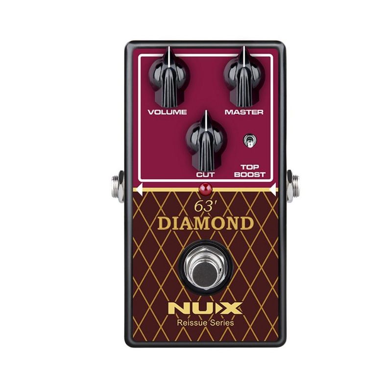 Pedal PreAmp 63' Diamond NRO-6 NUX Burdeo