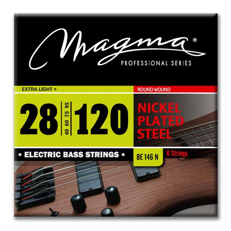 Set de Cuerdas Bajo Eléctrico BE146N Magma-0
