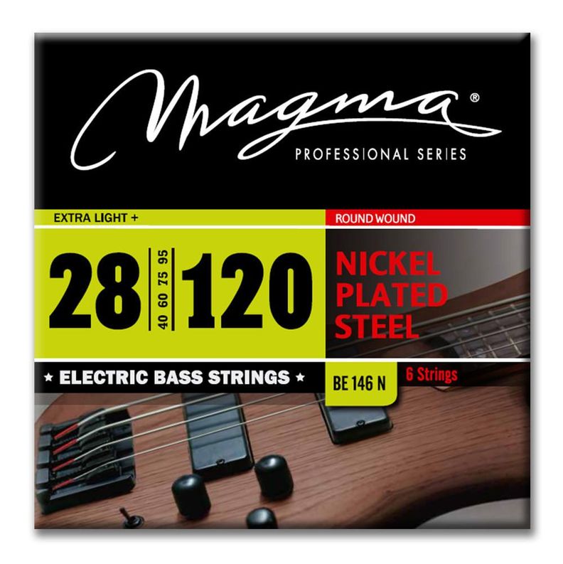 Set de Cuerdas Bajo Eléctrico BE146N Magma-1