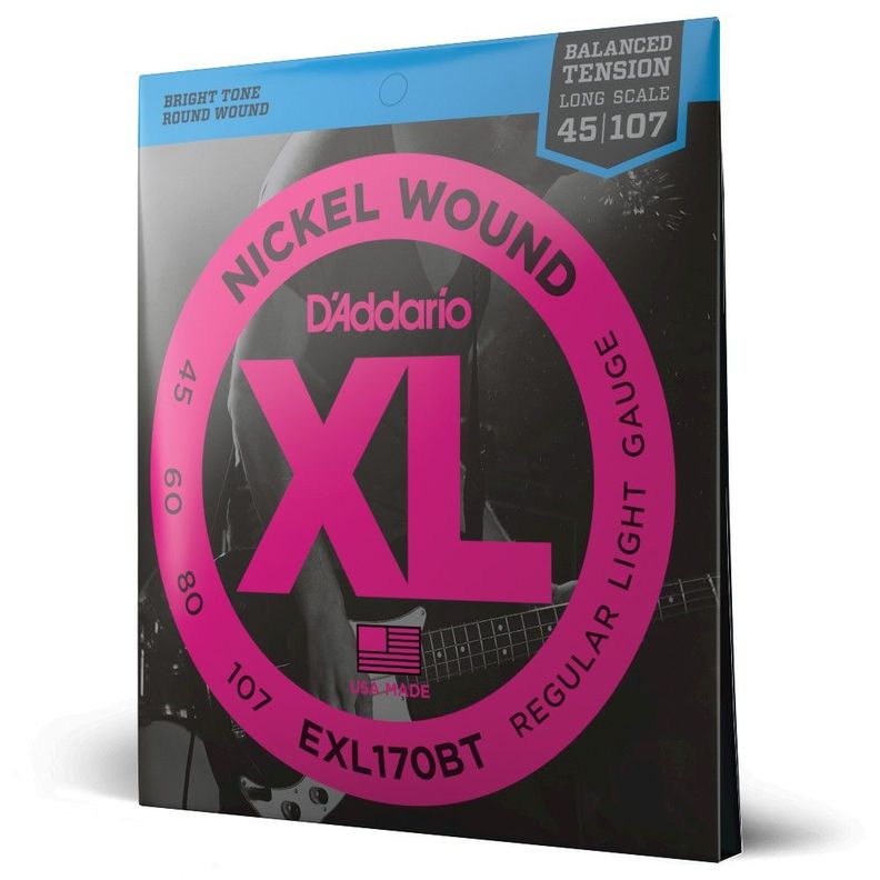 Set de cuerdas Bajo Bal XL 45-107 Long EXL170BT Daddario-1