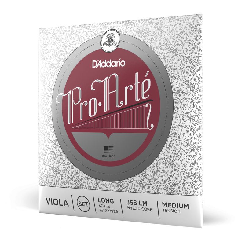 Set cuerdas Viola Proarte 4/4 Med J58 LM Daddario-0