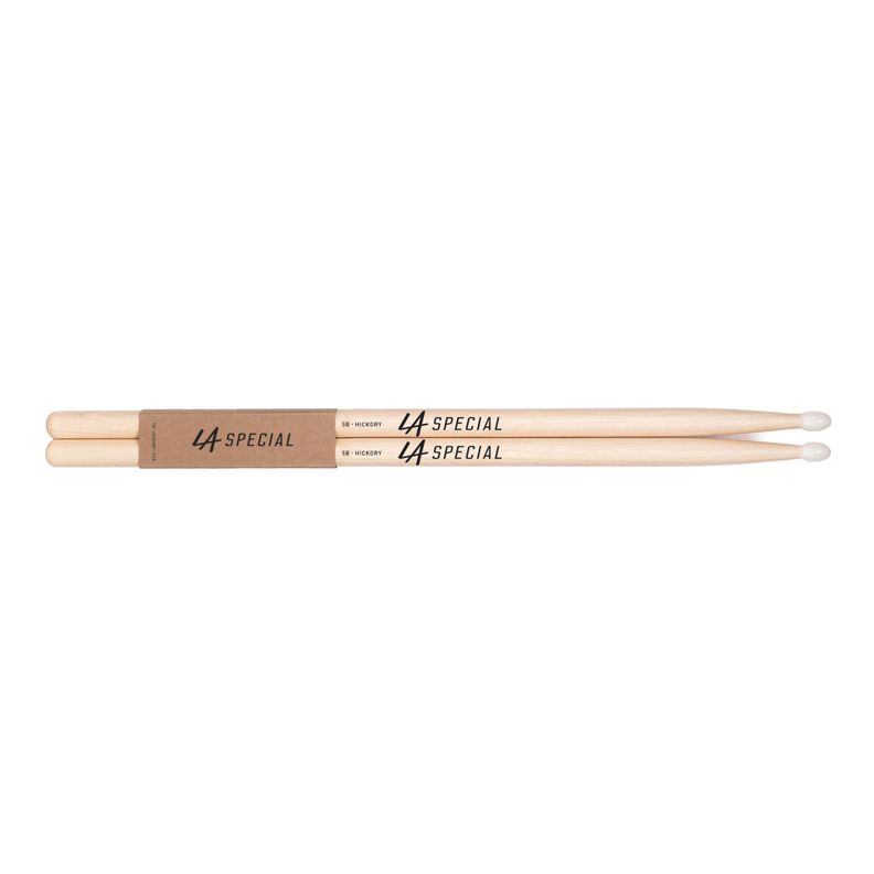 Baquetas 5BN Nylon LA Spec LA Logo Pro Mark Beige Natural
