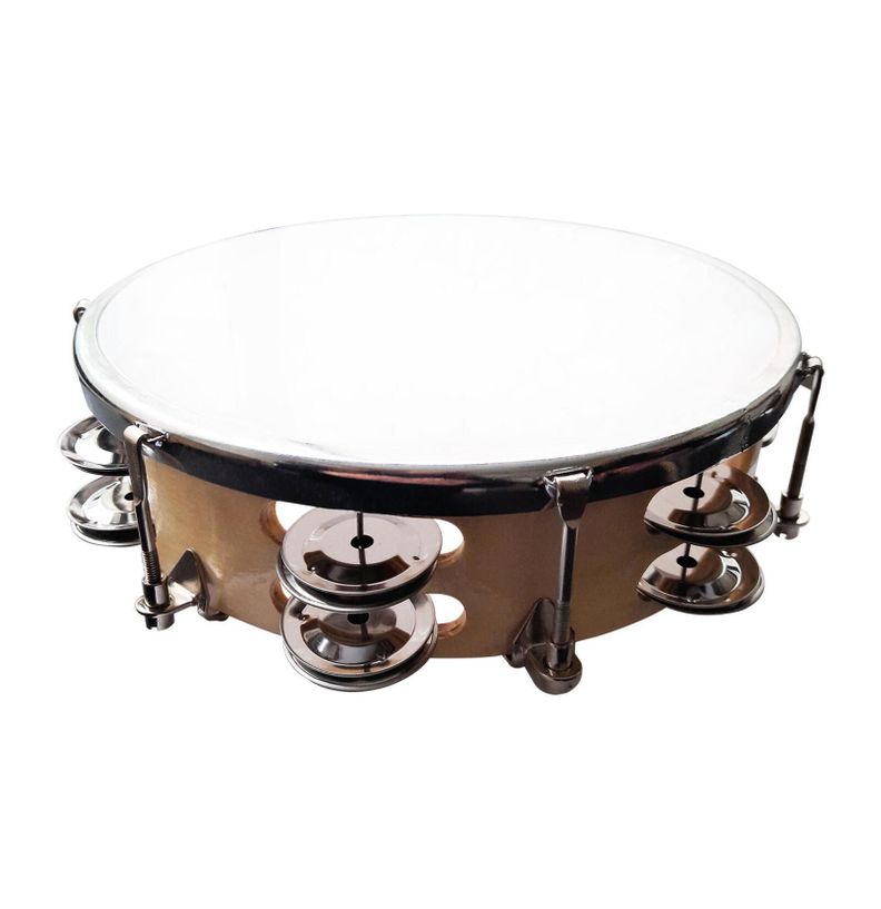 Tamborin Ajustable 20 Cms All812 Beige Natural