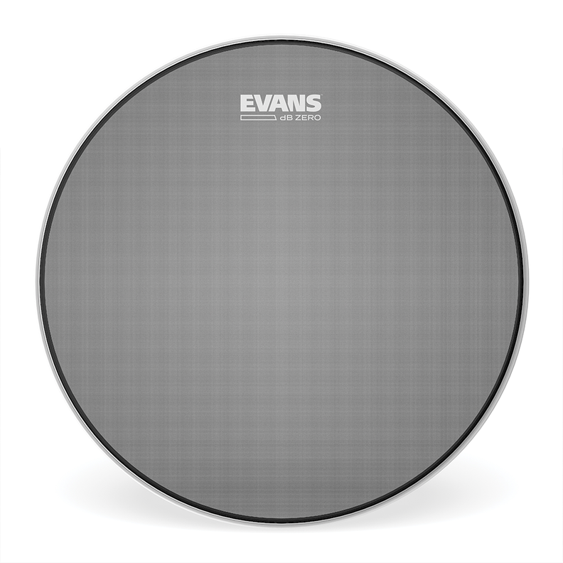 Parche 12 DB Zero Drumhead Evans Blanco