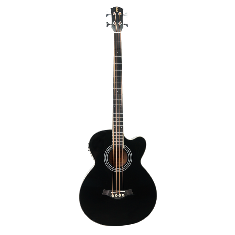 Bajo Electroacustico 43" 4 Band Eq BIL-434-EQ-BK Bilbao Negro