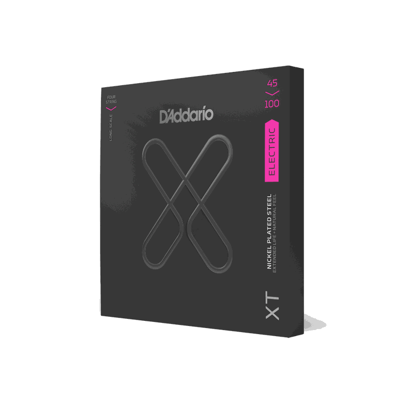 Set de cuerdas Bajo XT NKL 45-100 Long XTB45100 Daddario-0
