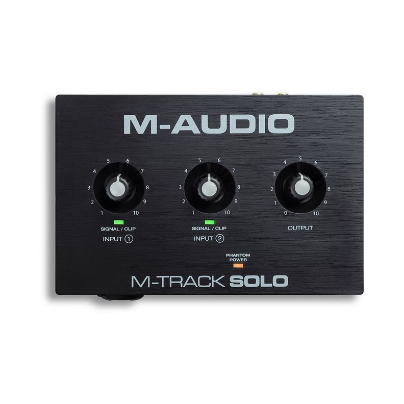 Interfaz De Audio M-Track Solo II M-Audio-0