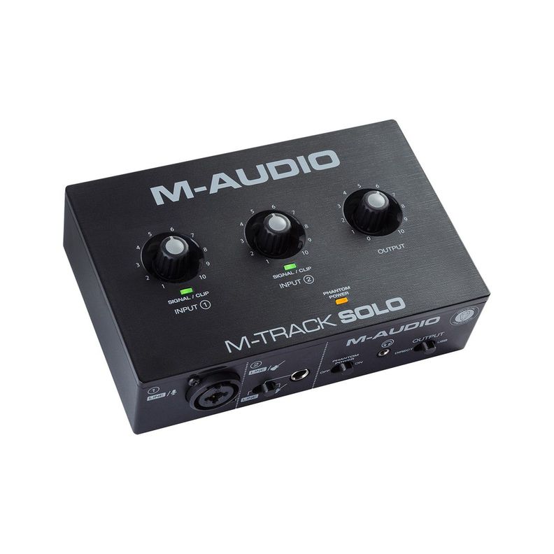 Interfaz De Audio M-Track Solo II M-Audio-3