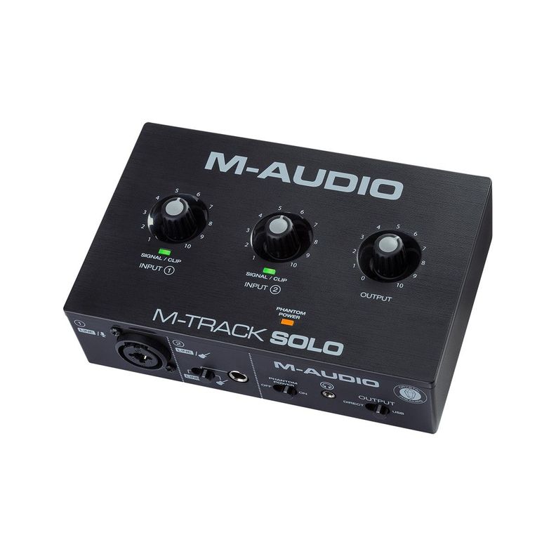 Interfaz De Audio M-Track Solo II M-Audio-4