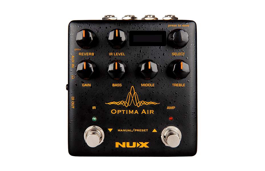 Pedal NUX Simulador de Guitarra Acústica Optima Air NAI-5-0