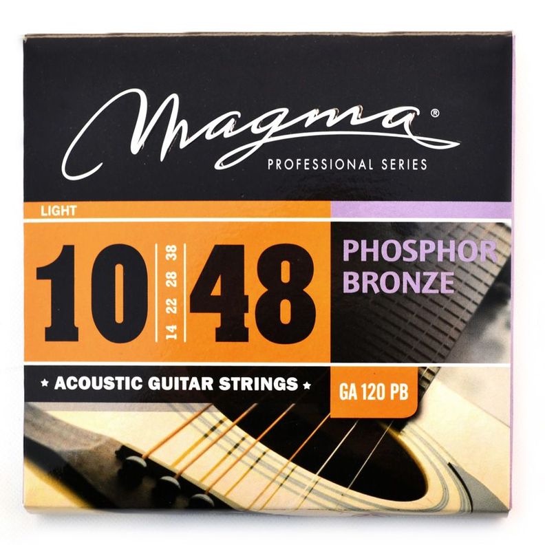 Set Cuerdas Guitarra Acustica GA120PB Magma-0