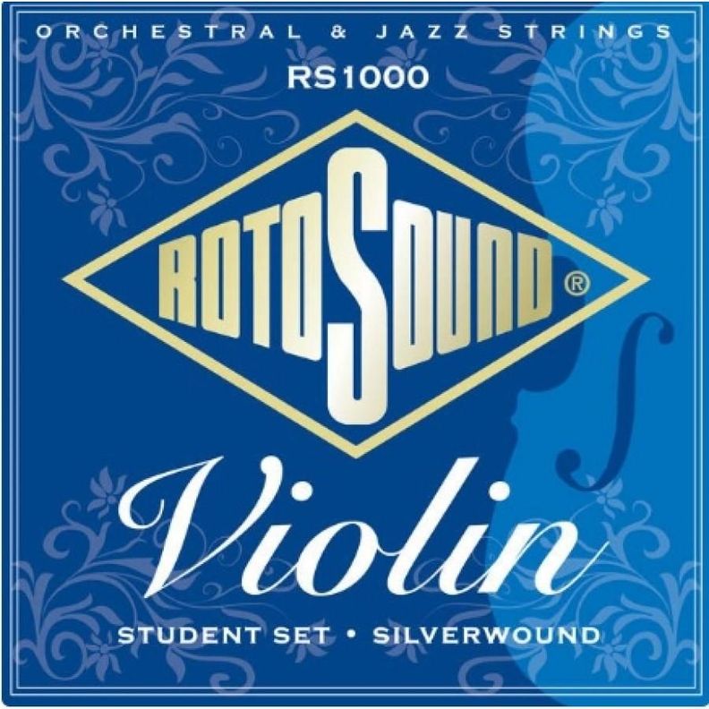 Set Violin Rs1000 Plateado Metalico