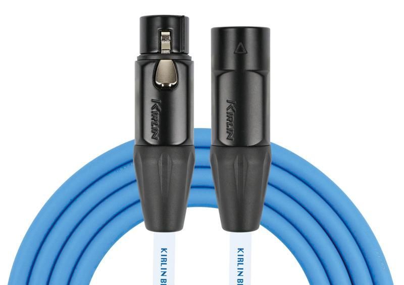 Cable Micrófono Kirlin blue-Line XLR 3M Blm-220-BEG-0