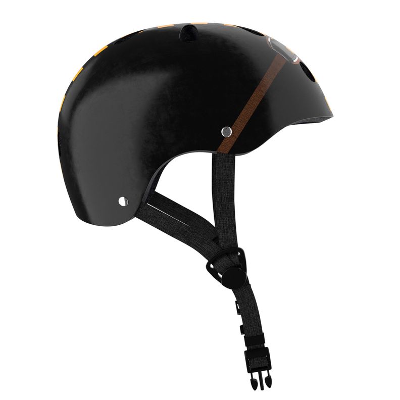 Casco Infantil Para Niños Negro Glass MOLTO-1