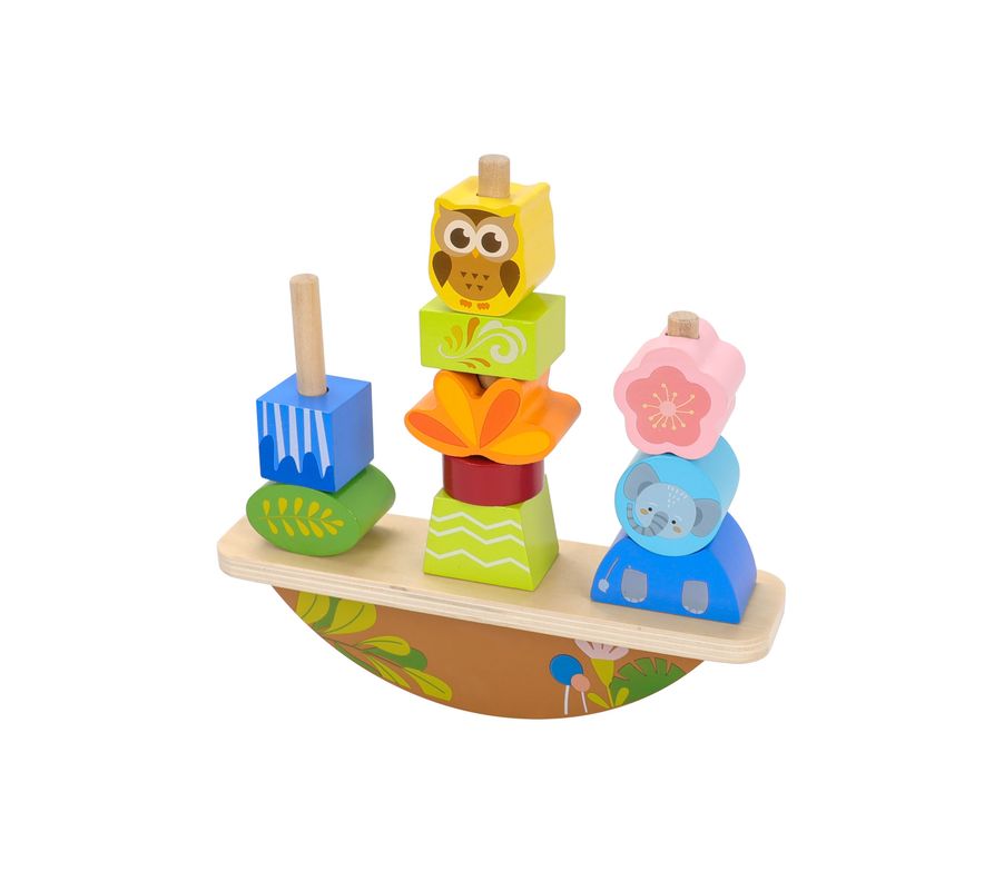 Juguete Balancin De Madera Activity Stacker MOLTO-0