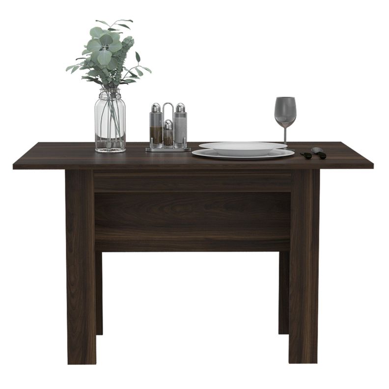 MESA DE COMEDOR FM-007O CAFÉ OSCURO-2