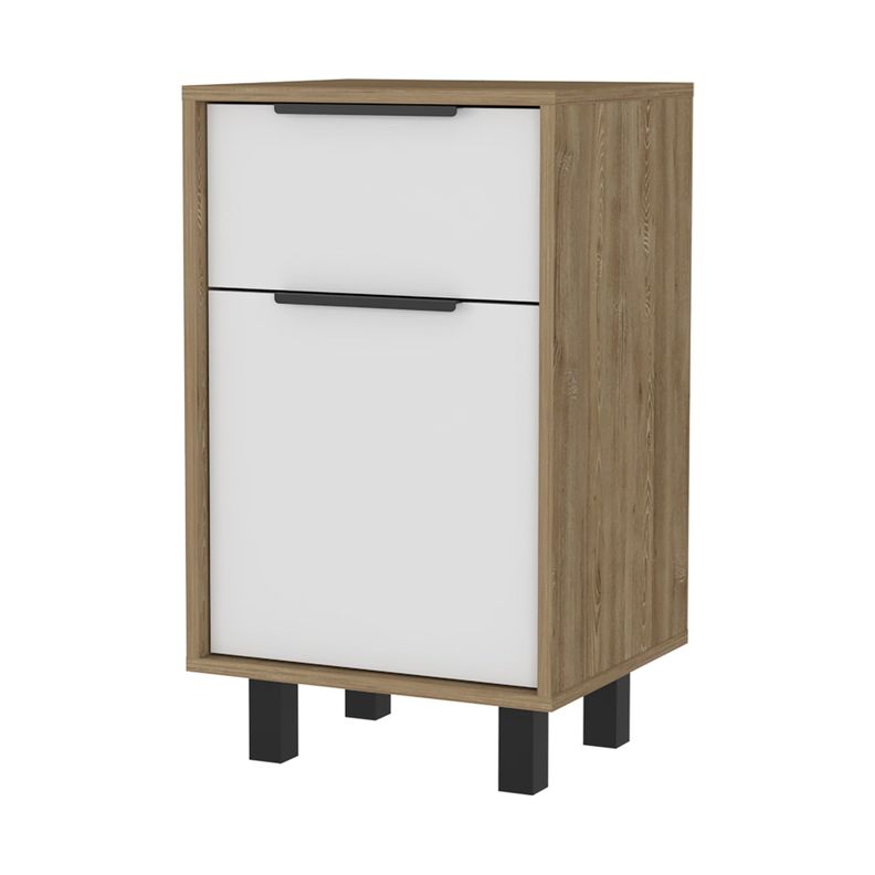 VELADOR 1 CAJÓN 1 PUERTA FM-002C - CAFE CLARO-0