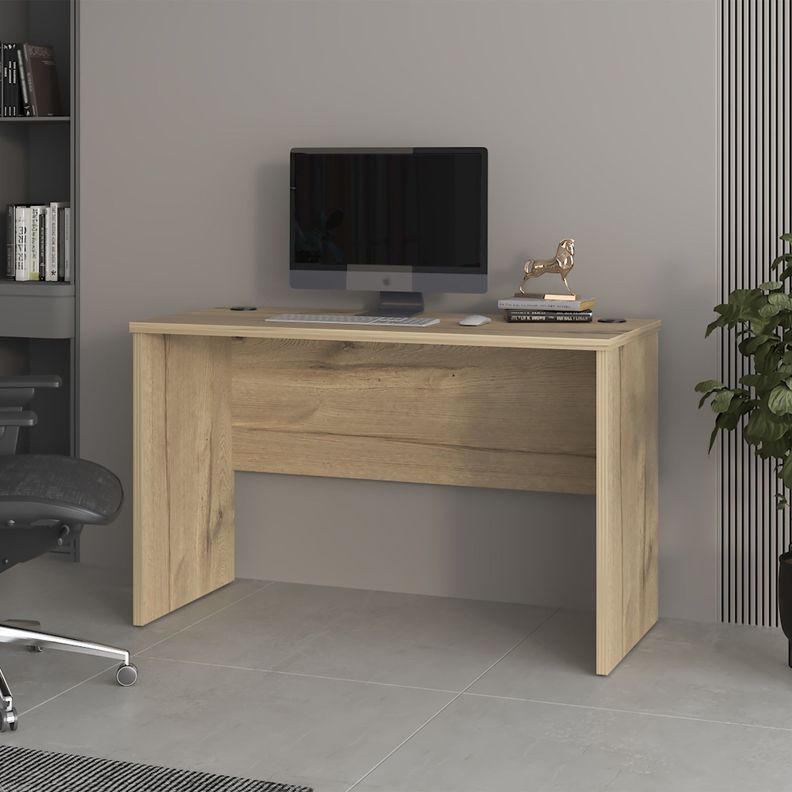 ESCRITORIO 120X75X53 CM FM-038C - CAFE CLARO-2