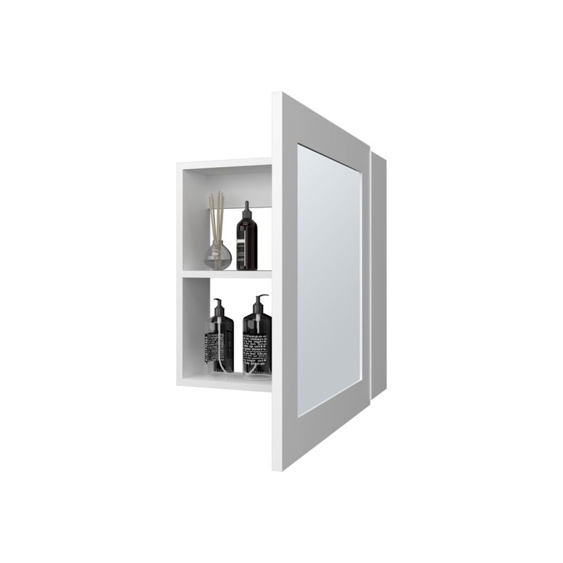 BOTIQUIN 1 PUERTA CON ESPEJO FM-006B - BLANCO-1