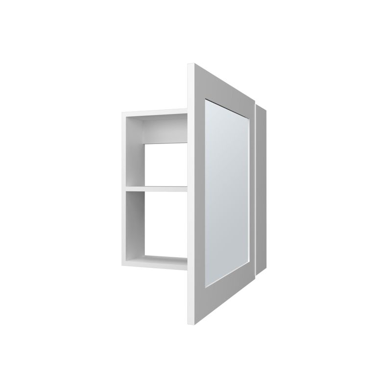 BOTIQUIN 1 PUERTA CON ESPEJO FM-006B - BLANCO-2
