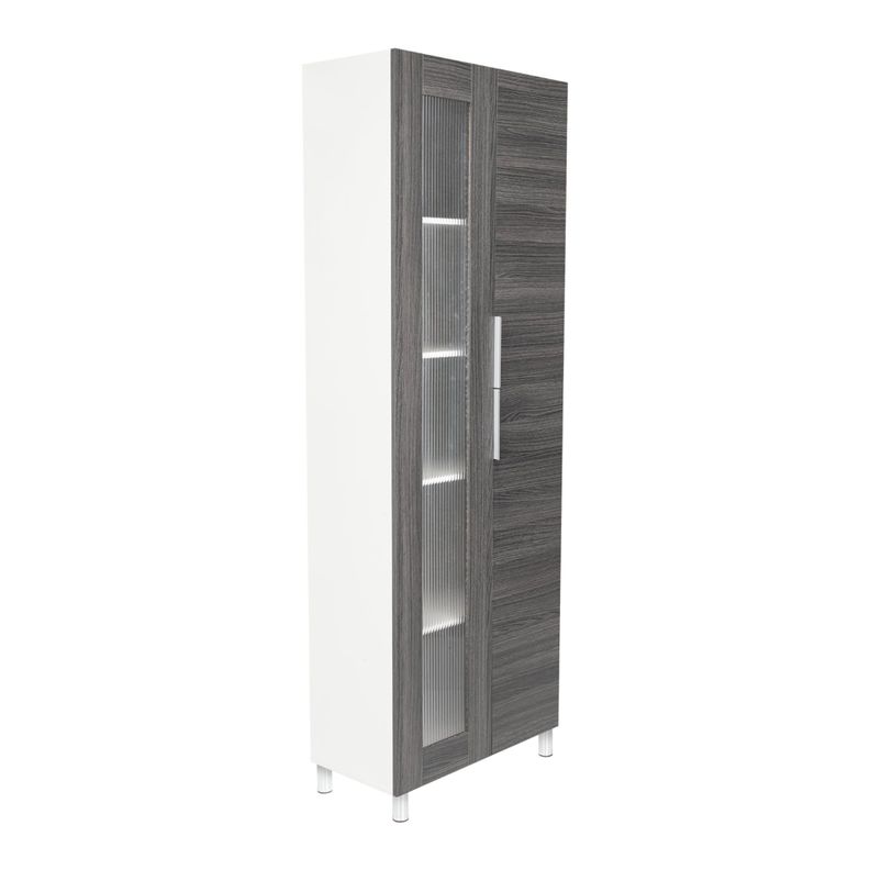 DESPENSA 2 PUERTAS FM-003G GRIS Y BLANCO-0